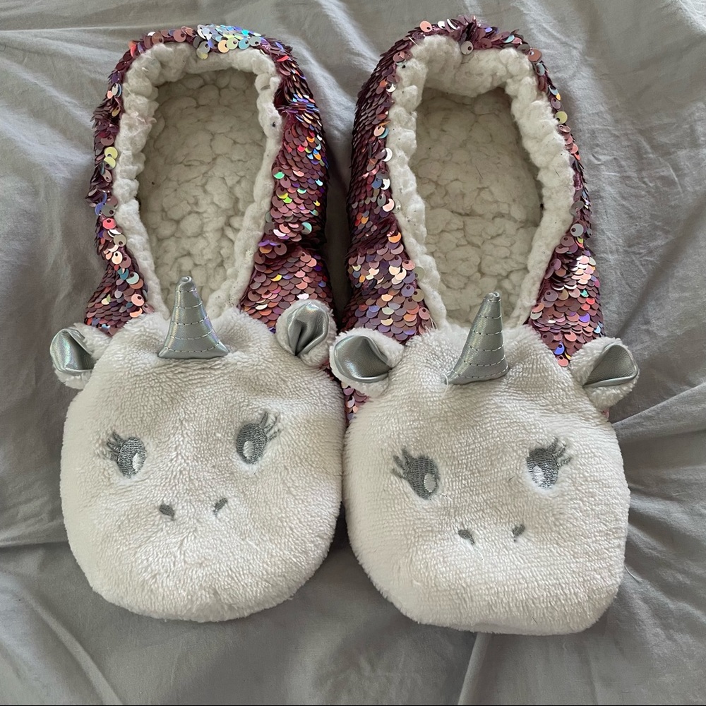 Justice girls slippers
